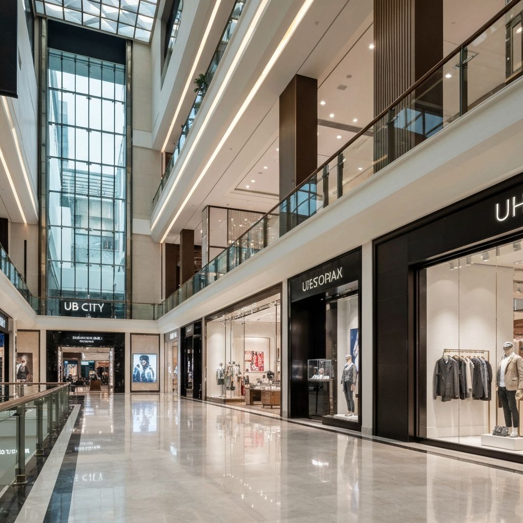 UB City in Vittal Mallya Road, Bangalore